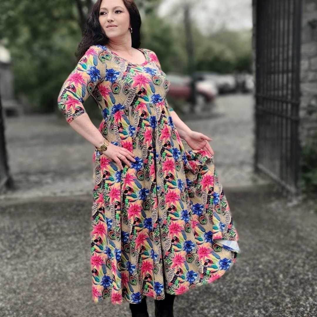 Schnittmuster Damen Kleid Grazia Gr. 34-54 - Sewando