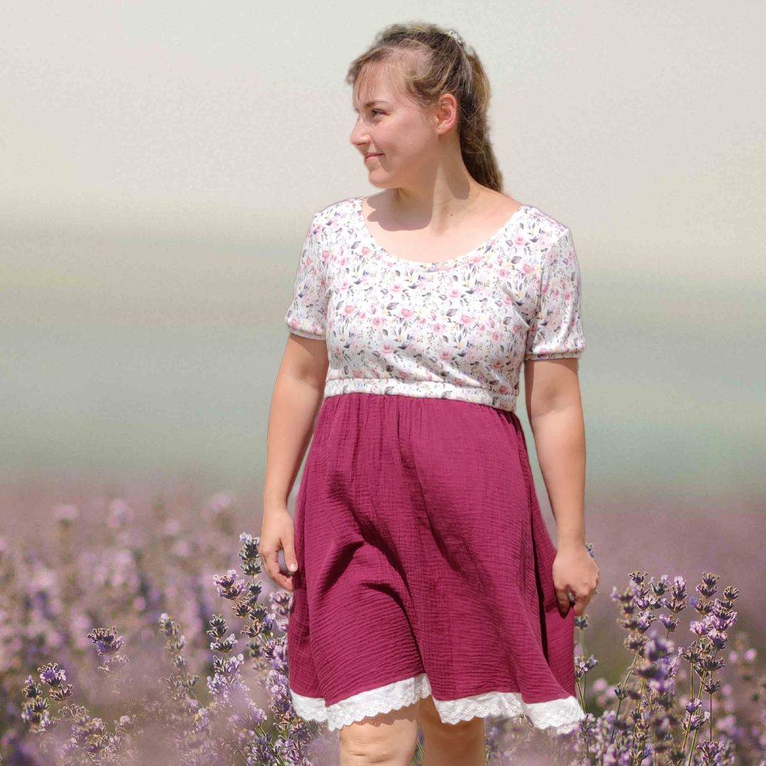 Schnittmuster Damen Kleid Grazia Gr. 34-54 - Sewando