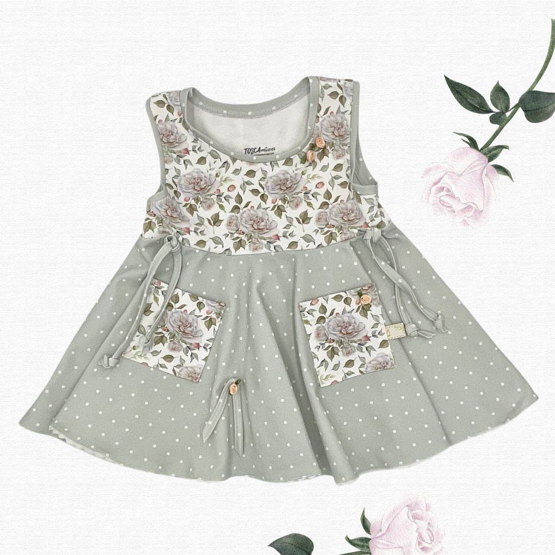 Schnittmuster Kinder Kleid Desiree Gr. 80-140 - Sewando