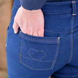 Schnittmuster Mid Waist Schlag Jeans "Der geschlungene Pfad" Damen Gr. 32 - 62