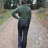 Schnittmuster High Waist Schlag Jeans "Der geschlungene Pfad" Damen Gr. 16 - 31
