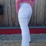 Schnittmuster High Waist Schlag Jeans "Der geschlungene Pfad" Damen Gr. 32 - 62