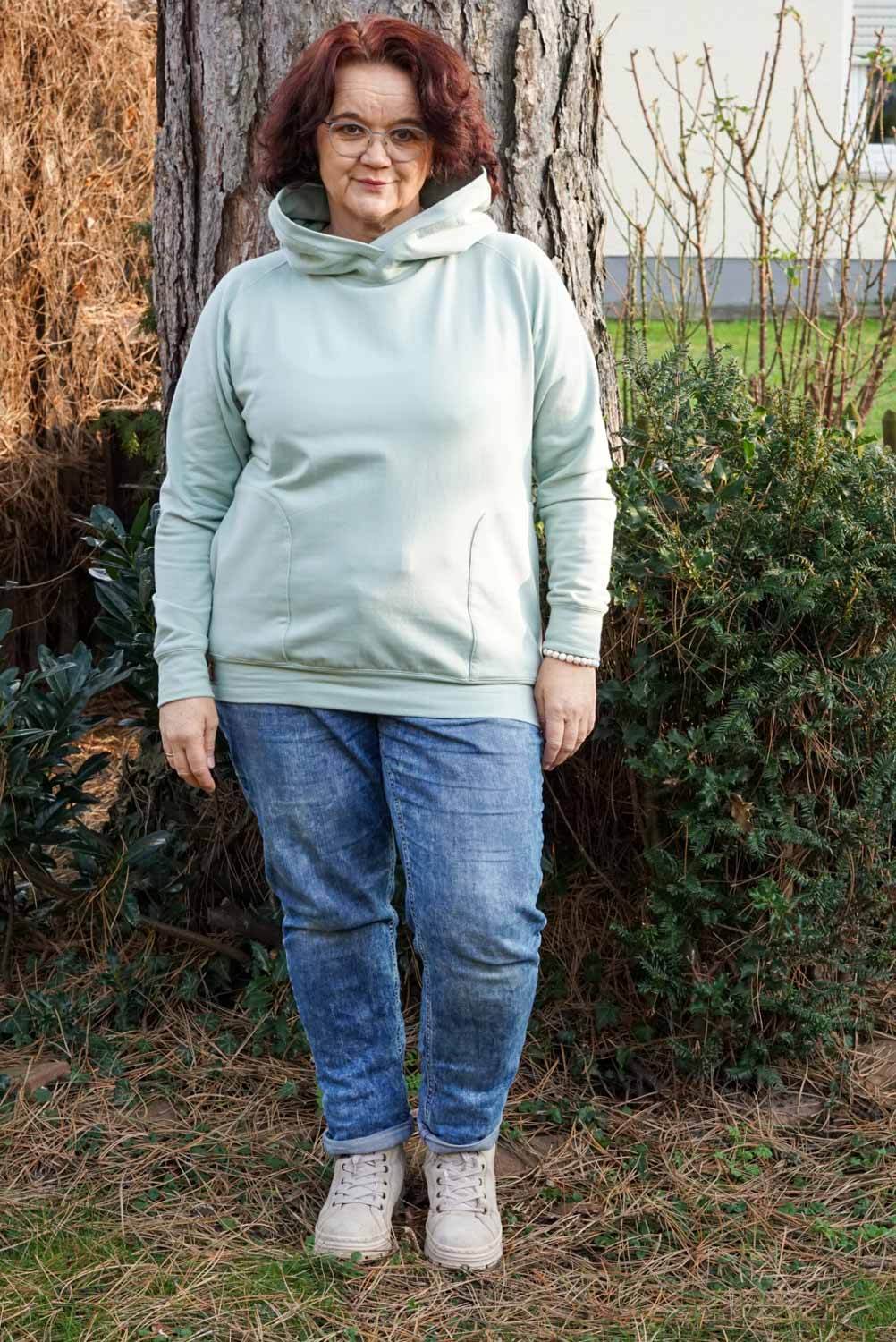 Schnittmuster Hoodie „Vor allem bequem“ Damen Gr. 32 - 62 - Sewando