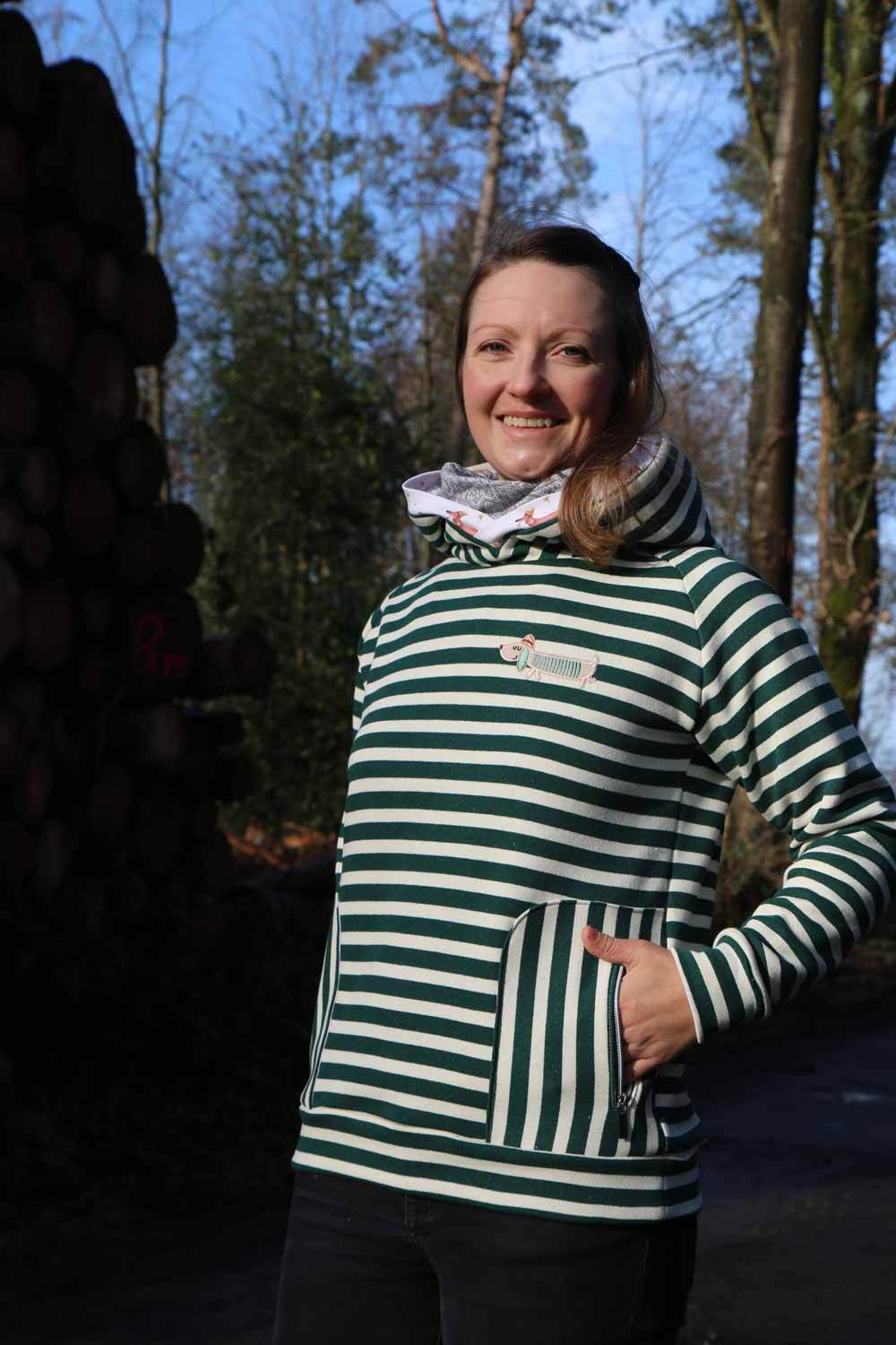 Schnittmuster Hoodie „Vor allem bequem“ Damen Gr. 32 - 62 - Sewando