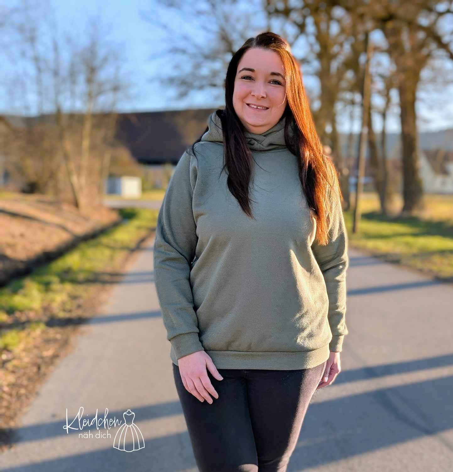 Schnittmuster Hoodie „Vor allem bequem“ Damen Gr. 32 - 62 - Sewando