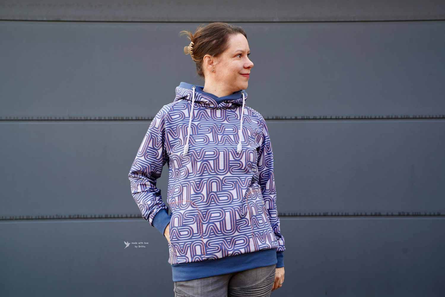 Schnittmuster Hoodie „Vor allem bequem“ Damen Gr. 32 - 62 - Sewando