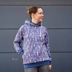 Schnittmuster Hoodie „Vor allem bequem“ Damen Gr. 32 - 62 - Sewando