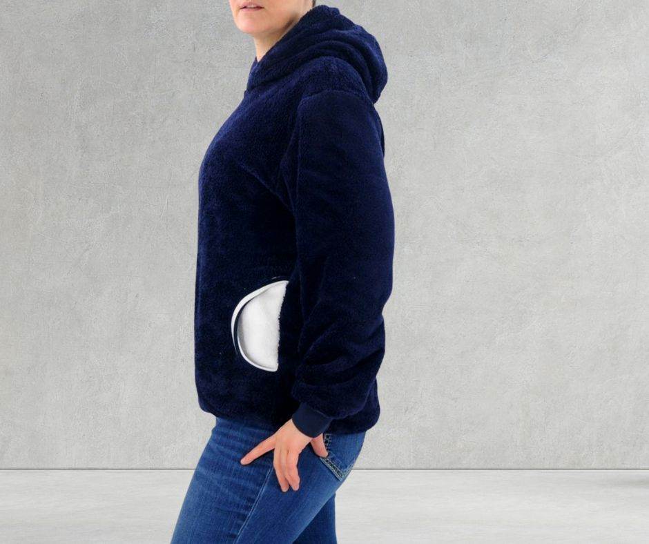 Schnittmuster Hoodie Inga Slim Gr. 34-54 - Sewando