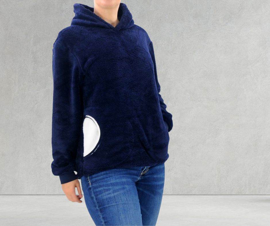 Schnittmuster Hoodie Inga Slim Gr. 34-54 - Sewando