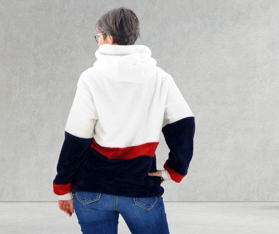 Schnittmuster Hoodie Inga Slim Gr. 34-54 - Sewando