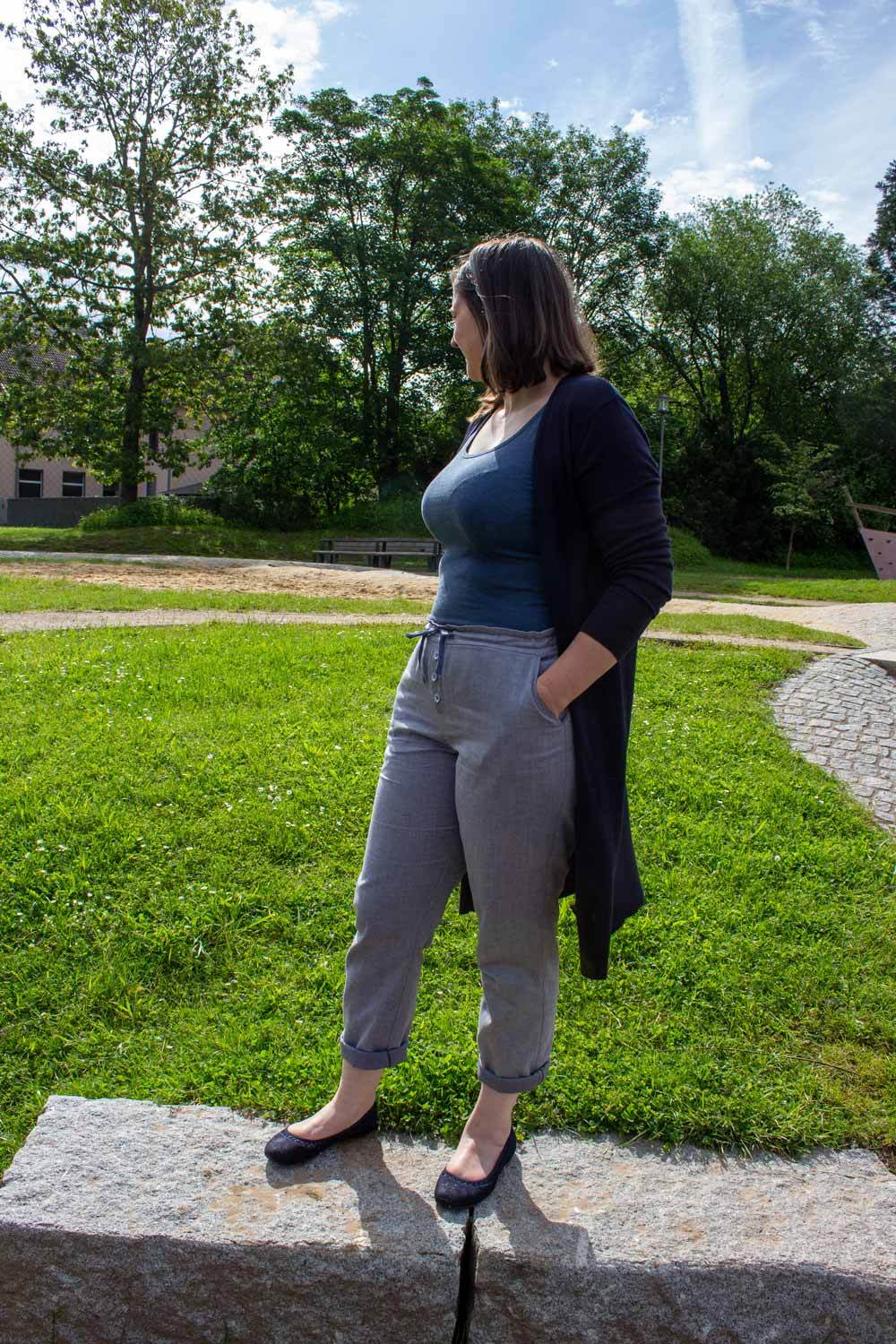 Schnittmuster Hose „Zimmer mit Meerblick“ Damen Gr. 32 - 62 - Sewando