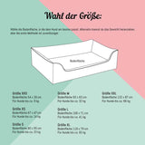 Schnittmuster Hundebett & Katzenbett Alma | Tierbett nähen | PDF