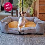 Schnittmuster Hundebett & Katzenbett Alma | Tierbett nähen | PDF