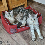 Schnittmuster Hundebett & Katzenbett Alma | Tierbett nähen | PDF
