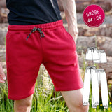 Schnittmuster Herren Jogginghose Manoah PDF | Sweatpants nähen | Gr. 44–66