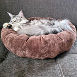 Schnittmuster Katzenbett & Hundebett PDF | Tierkissen nähen