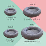Schnittmuster Katzenbett & Hundebett PDF | Tierkissen nähen