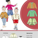 Schnittmuster Kinder Jacke Clara Gr. 80-140 | A4-/A0-Datei - Sewando