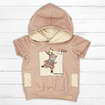 Schnittmuster Kinder Hoodie Ela+Kai Gr. 80-140 - Sewando