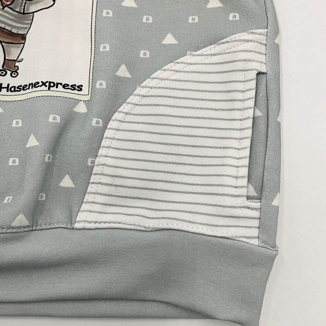 Schnittmuster Kinder Hoodie Ela+Kai Gr. 80-140 - Sewando