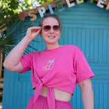 Schnittmuster Knotenshirt „Limonade unter Palmen“ Damen Gr. 32 - 62