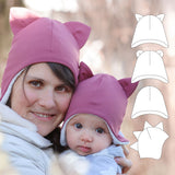 Schnittmuster Mütze Inka - Für Babys, Kinder & Erwachsene (Gr. 33 – 65)