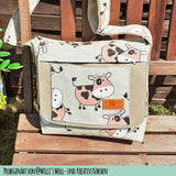 Schnittmuster Messenger Bag PDF | Umhängetasche nähen | Alltagstasche