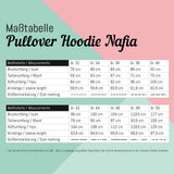 Schnittmuster Pullover & Hoodie Nafia | Damen Hoodie nähen | Größen 32–50
