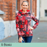 Schnittmuster Pullover & Hoodie Nafia | Damen Hoodie nähen | Größen 32–50