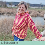 Schnittmuster Pullover & Hoodie Nafia | Damen Hoodie nähen | Größen 32–50