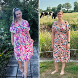 Schnittmuster Kleid HOLLY - mit Bindeband, auch als Tunika - Gr. 34-48