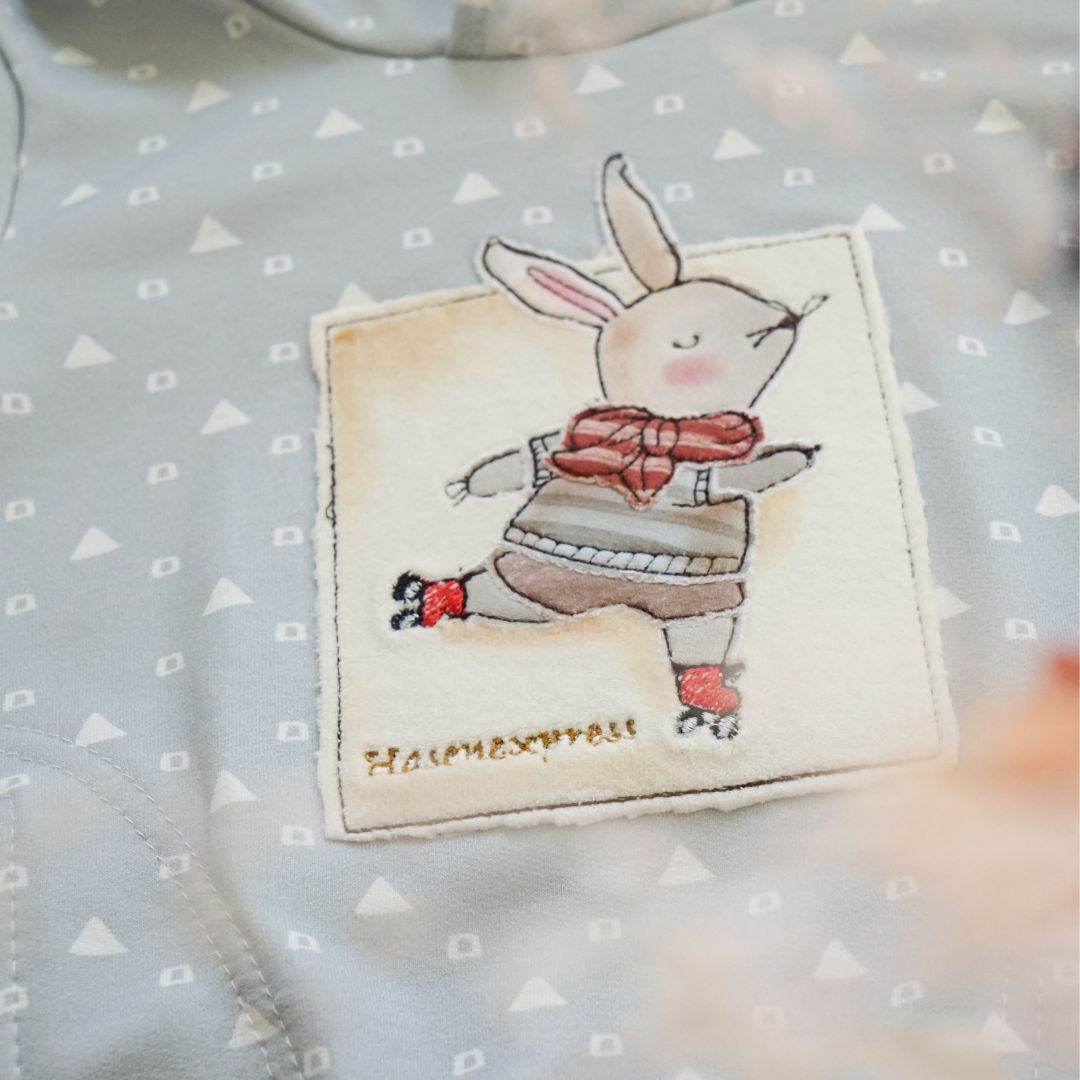 Schnittmuster Kinder Hoodie Ela+Kai Gr. 80-140 - Sewando
