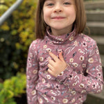 Schnittmuster Kinder Shirt Rollkragen Leni Gr. 80-140 - Sewando