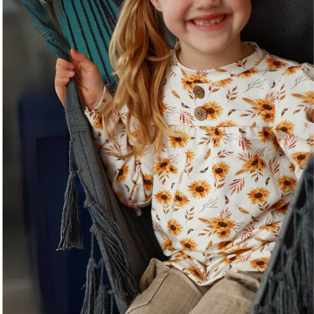 Schnittmuster Kinder Shirt Leoni Gr. 80-140 - Sewando