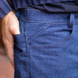 Schnittmuster Straight Leg Jeans "Der blaue Pfad" Herren Gr. 22 - 32