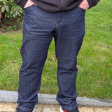 Schnittmuster Straight Leg Jeans "Der blaue Pfad" Herren Gr. 88 - 126