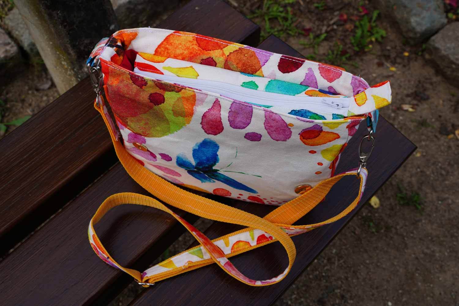 Schnittmuster Tasche „Mein treuer Begleiter“ 21x24x7,5cm - Sewando