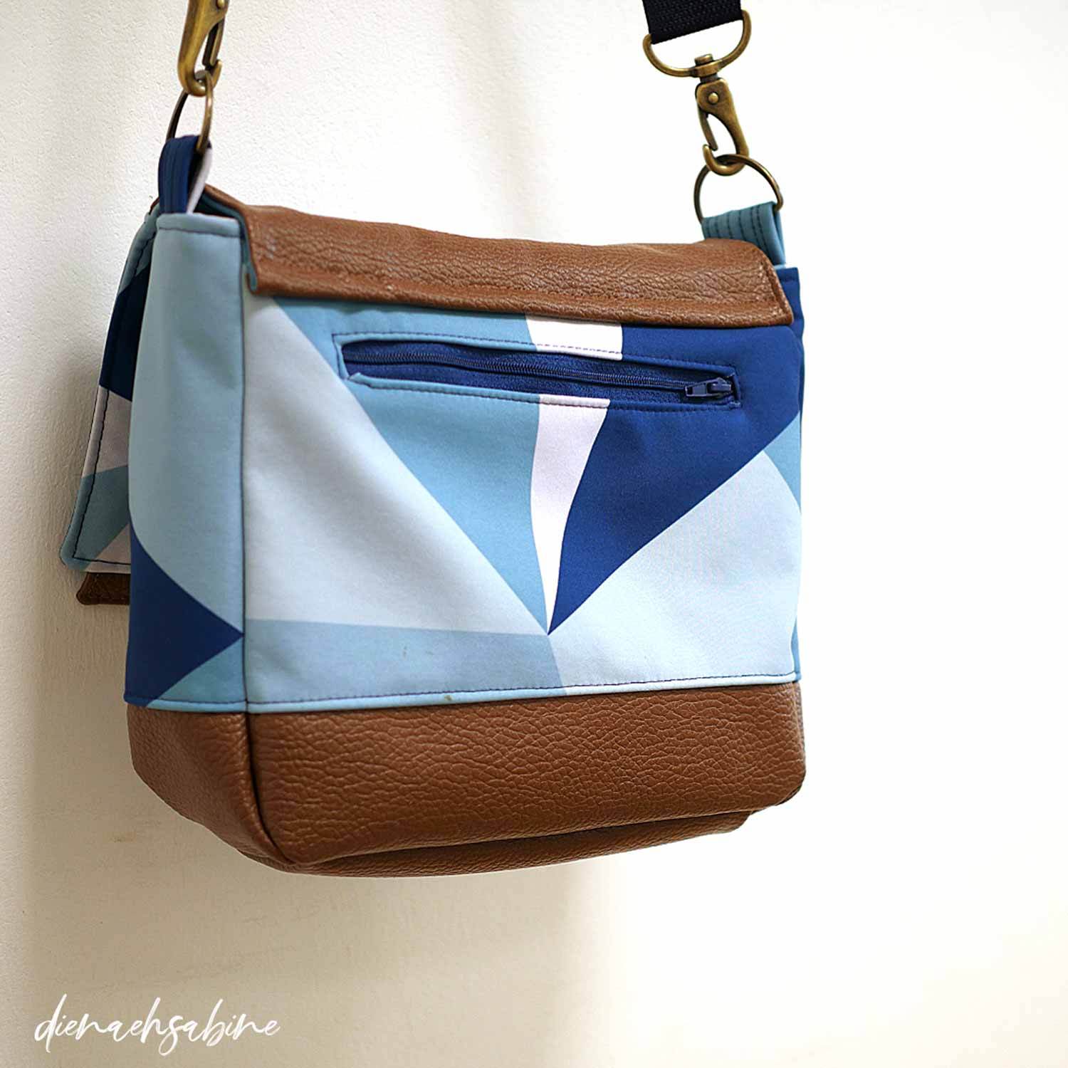 Schnittmuster Tasche „Mein treuer Begleiter“ 21x24x7,5cm - Sewando