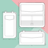 Schnittmuster Handytasche Money Cat PDF | Geldbörse & Umhängetasche nähen