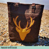 Schnittmuster Tragetasche Hirsch PDF | Einkaufstasche & Strandtasche nähen
