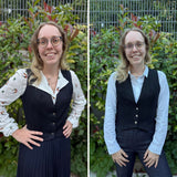 Schnittmuster Weste ILONA | Gilet mit V-Ausschnitt | Gr. 34-48 (PDF)