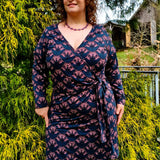 Schnittmuster Wickelkleid „Rand und Band“ Damen Gr. 32 - 62