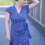 Schnittmuster Wickelkleid „Rand und Band“ Damen Gr. 32 - 62