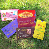 Stickdatei Schokohülle SET DANKE sagen 8 Motive - Sewando