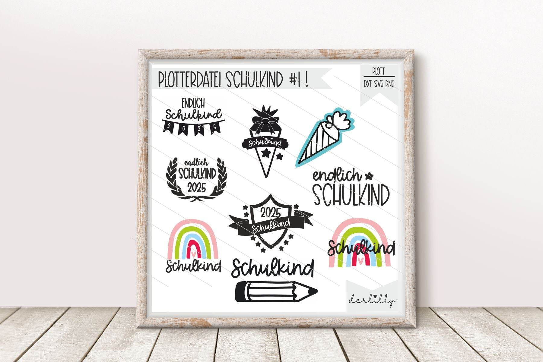 Plotterdatei Schulkind #1 - Sewando