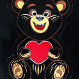ITH Plüschtier „Bär Fred“ | Für 16x26 Rahmen | In-the-Hoop Plushie | Stickdatei | Embroidery Design | alle Formate | Sofort-Download
