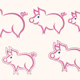 5x Stickdatei "Schwein" Satinstick und ITH