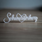 3D Druck Datei – Schriftzug Schwesterherz für den 3D Drucker : - Sewando