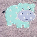 Stickdatei Zoo Tiere 13x18 Applikation Set 197 - Sewando