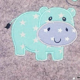 Stickdatei Zoo Tiere 13x18 Applikation Set 197 - Sewando